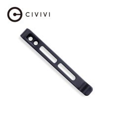 Кліпса кишенькова сталева Civivi без гвинтів CA-06A-V1