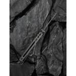 Ніж складаний туристичний Civivi Pragma Prime, (8.9 см) Damascus / Aluminum сірий