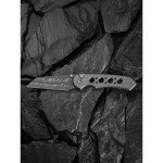 Ніж складаний туристичний Civivi Pragma Prime, (8.9 см) Damascus / Aluminum сірий