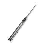 Ніж складаний туристичний Civivi Pragma Prime, (8.9 см) Damascus / Aluminum сірий