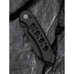 Ніж складаний туристичний Civivi Pragma Prime, (8.9 см) 14C28N / Aluminum чорний