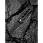 Ніж складаний туристичний Civivi Pragma Prime, (8.9 см) 14C28N / Aluminum чорний