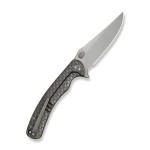Ніж складаний туристичний Weknife Dracarys, (9.1 см) Böhler M390 / титан 6AL4V сірий