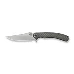 Ніж складаний туристичний Weknife Dracarys, (9.1 см) Böhler M390 / титан 6AL4V сірий