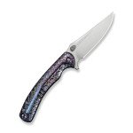 Ніж складаний туристичний Weknife Dracarys, (9.1 см) Böhler M390 / титан 6AL4V полум’яний