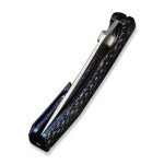 Ніж складаний туристичний Weknife Dracarys, (9.1 см) Böhler M390 / титан 6AL4V полум’яний