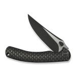 Ніж складаний туристичний Weknife Dracarys, (9.1 см) Böhler M390 / титан 6AL4V чорний