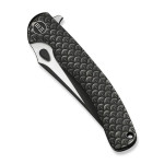 Ніж складаний туристичний Weknife Dracarys, (9.1 см) Böhler M390 / титан 6AL4V чорний