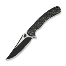 Ніж складаний туристичний Weknife Dracarys, (9.1 см) Böhler M390 / титан 6AL4V чорний