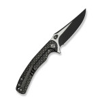 Ніж складаний туристичний Weknife Dracarys, (9.1 см) Böhler M390 / титан 6AL4V чорний