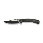 Ніж складаний туристичний Weknife Dracarys, (9.1 см) Böhler M390 / титан 6AL4V чорний