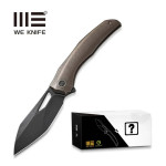 Ніж складаний туристичний WE Knife Ignio Mystery Box, (8.4 см) CPM 20CV / титан 6AL4V бронзовий