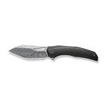 Ніж складаний туристичний WE Knife Ignio Mystery Box Ignio Mystery Box, (8.39 см) Damasteel (Hakkapella) / 6AL4V Titanium чорний