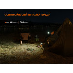 Ліхтар з кліпсою Fenix E04R, білий