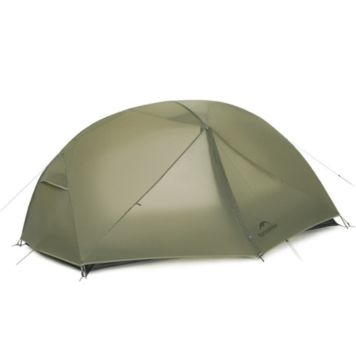 Намет надлегкий двомісний Naturehike Mongar Hiking Tent Pro CNK2550WS037, 20D, зелений