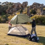 Намет надлегкий двомісний Naturehike Mongar Hiking Tent Pro CNK2550WS037, 20D, зелений