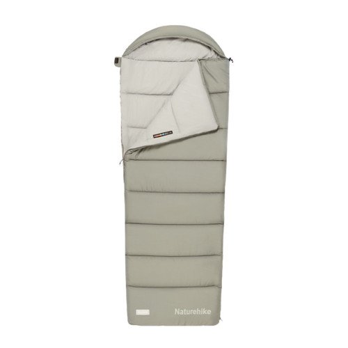 Спальний мішок з капюшоном Naturehike MS100 CNK2350WS023 правий, зелений