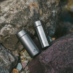 Термос Naturehike CNK2550CF017, титан, 0.2 л, сірий
