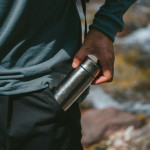 Термос Naturehike CNK2550CF017, титан, 0.2 л, світло-сірий