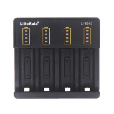 Універсальний  зарядний пристрій LiitoKala Lii-L16340 на 4 канали