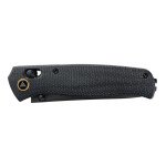 Ніж складаний туристичний SRM Medal (8,2 см) 140Cr / Micarta, чорний