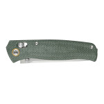 Ніж складаний туристичний SRM Medal (8,2 см) 140Cr / Micarta, зелений