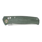 Ніж складаний туристичний SRM Medal (8,2 см) 140Cr / Micarta, зелений
