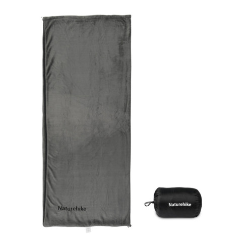 Підкладка для спального мішка Naturehike CNK2450WS024, фліс, графіт