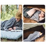 Підкладка для спального мішка Naturehike CNK2450WS024, фліс, графіт