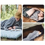 Підкладка для спального мішка Naturehike CNK2450WS024, фліс, графіт