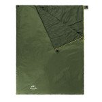 Спальний мішок Naturehike LW180 Mini NH21MSD04, правий, XL, темно-зелений
