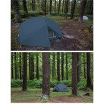 Намет двомісний ультралегкий Naturehike Mongar UL NH19M002-J, синій