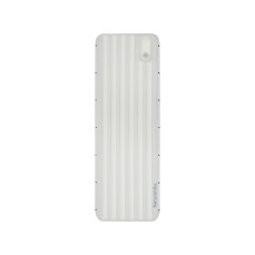 Матрац туристичний надувний одномісний  Naturehike CNK2450WS035, 198х68х9.5 см, білий із вбудованою помпою для надування