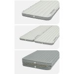 Матрац туристичний надувний одномісний  Naturehike CNK2450WS035, 198х68х9.5 см, білий із вбудованою помпою для надування