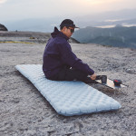 Матрац надувний одномісний UL Naturehike CNK2450WS012, 196*64, коричневий