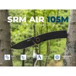 Ніж складаний кишеньковий SRM Air 105M-GB (7.5 см) 14C28N / G10 чорний