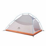 Намет надлегкий двомісний  з футпринтом Naturehike Cloud Up 2 Updated NH17T001-T, 210T, помаранчевий
