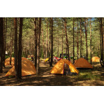 Намет надлегкий двомісний  з футпринтом Naturehike Star-River 2 Updated NH17T012-T, 210T, помаранчевий