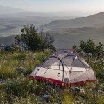 Намет надлегкий двомісний  з футпринтом Naturehike Star-River 2 Updated NH17T012-T, 210T, помаранчевий