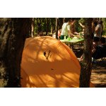 Намет надлегкий двомісний  з футпринтом Naturehike Star-River 2 Updated NH17T012-T, 210T, помаранчевий