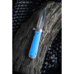 Нiж туристичний Adimanti Samson by Ganzo (9.4 см)  D2 / G10 блакитний