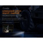 Ліхтар ручний Fenix TK16 V2.0, зелений