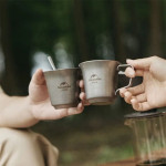 Набір посуду Naturehike NH21SJ001, 3 предмети, нержавіюча сталь