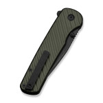 Ніж складаний туристичний Civivi Iron Tide (8.2 см) 14C28N / Aluminum зелений