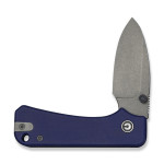 Ніж складаний кишеньковий Civivi Baby Banter Slip Joint (6 см) Nitro-V / G10 синій
