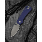 Ніж складаний кишеньковий Civivi Baby Banter Slip Joint (6 см) Nitro-V / G10 синій