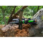 Ніж фіксований мисливський Ganzo G8012 (11.5 см) 7Cr173 / ABS зелений