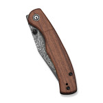 Ніж складаний кишеньковий Civivi Clingman (7.6 см) Damascus / Guibourtia Wood дерево
