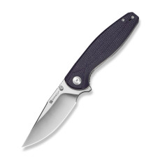 Ніж складаний туристичний Sencut Vyrce (8.9 см) D2 / Canvas Micarta фіолетовий