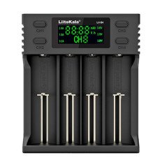 Зарядний пристрій Liitokala Lii-S4, 4 канала, Ni-Mh/Li-ion/LiFePo4, USB, LCD, Box